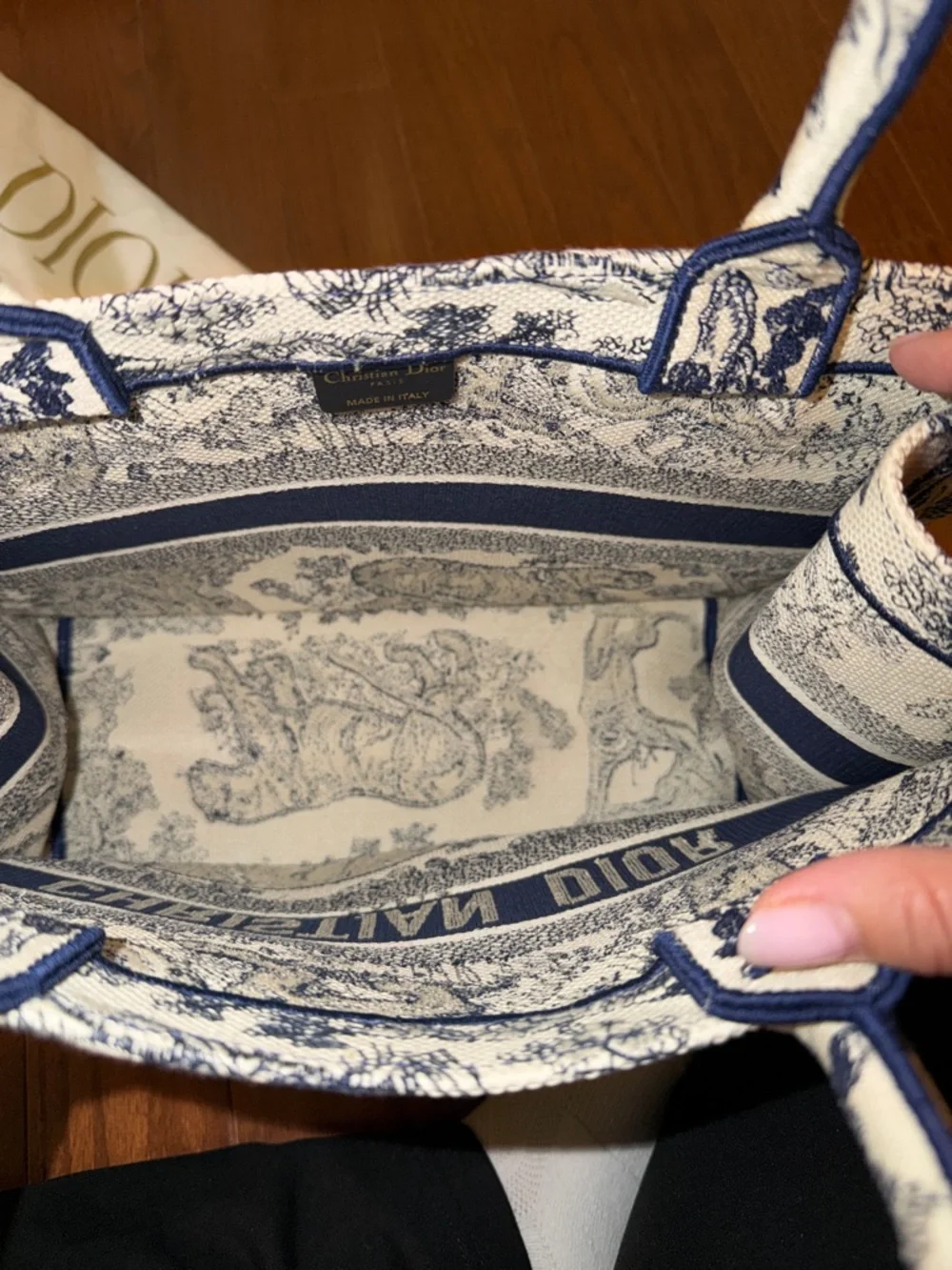 Medium Dior Book Tote - Picture 3 of 4